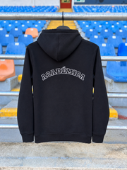 Sweat Preta c/ Capuz Académica
