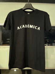 T-shirt Preta Académica