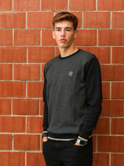 Camisola de Malha Preta Mista | AAC